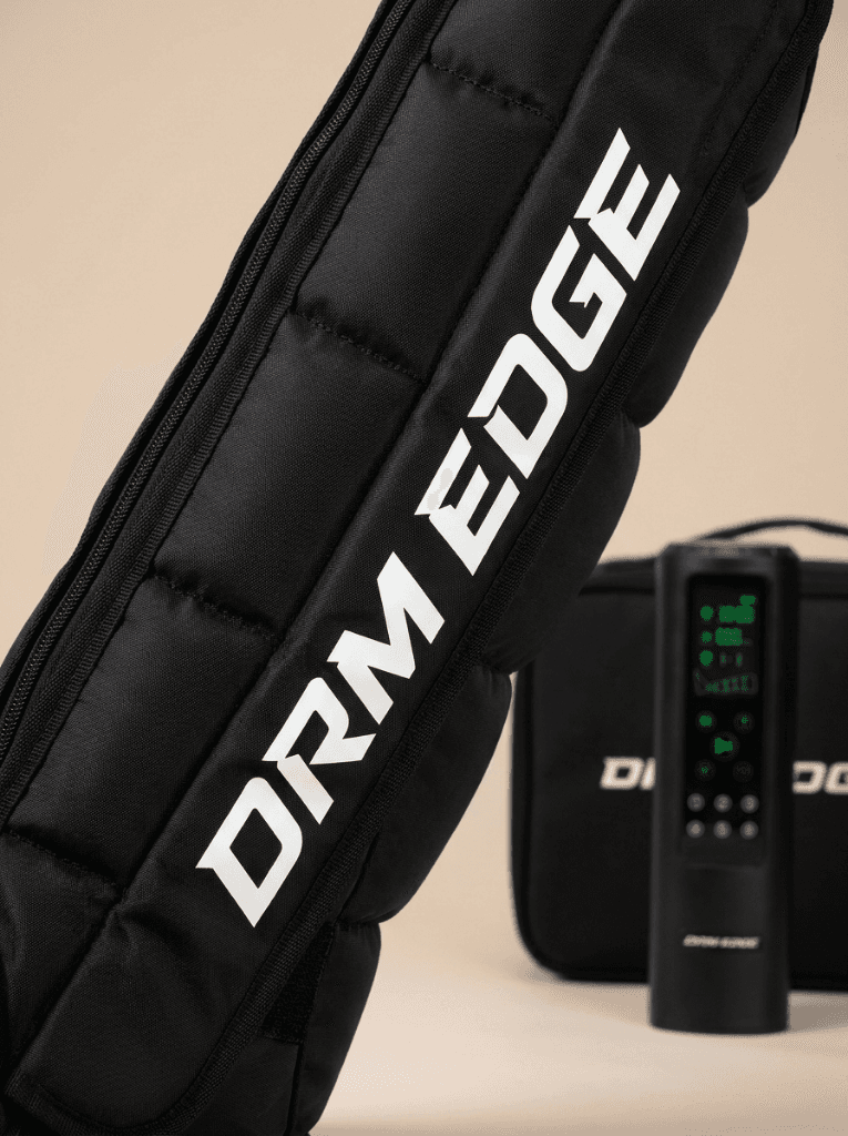 Warmth that loosens what compression can't.