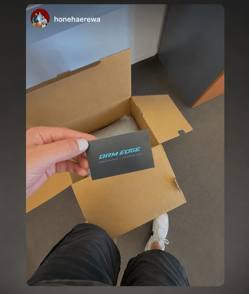 DRM Edge recovery boots in use
