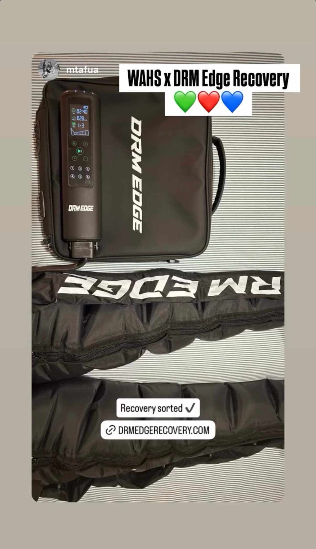 DRM Edge recovery boots in use