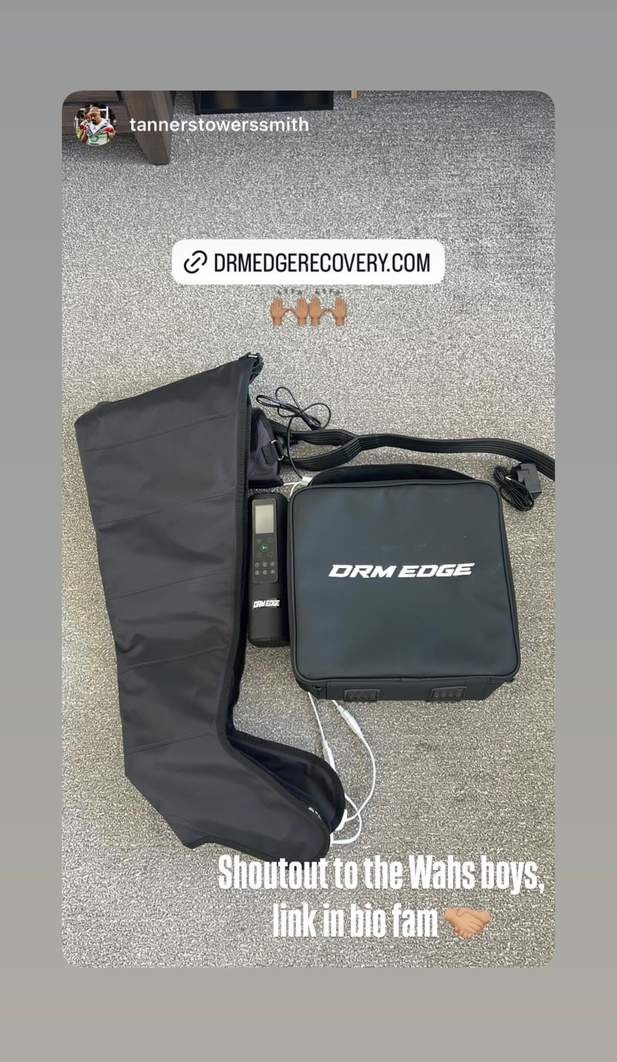 DRM Edge recovery boots in use